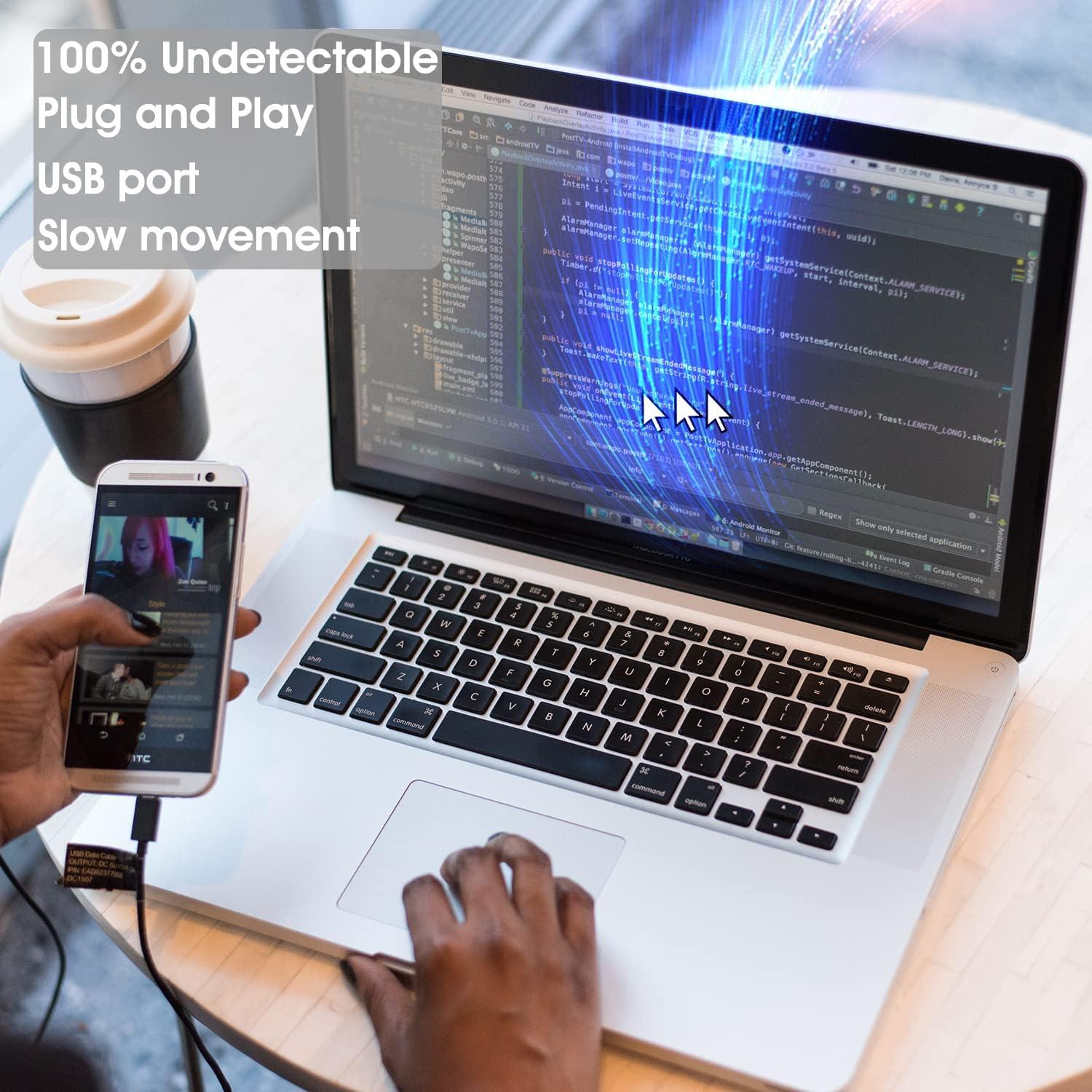 Mouse Jiggler Agitador USB Indetectable Phiginoo 10g