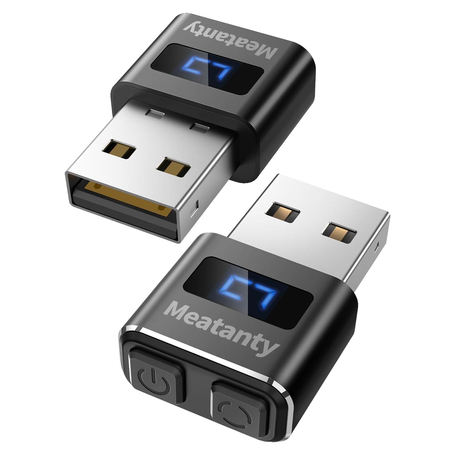 Mouse Jiggler USB Meatanty 2 Pcs Metal Indetectable