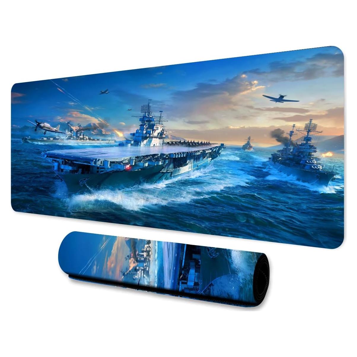 Alfombrilla de Ratón Grande LshyMn 80x30 cm Diseño Militar