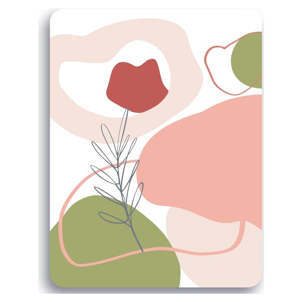 Alfombrilla de Ratón Pequeña Audimi Rosa 15x20 cm Antideslizante