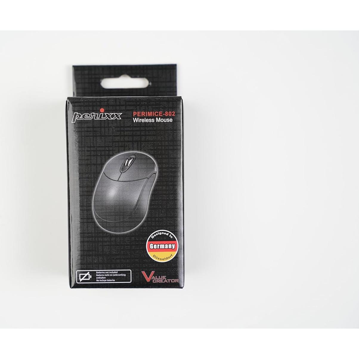 Ratón Inalámbrico Bluetooth Perixx PERIMICE-802 Gris 1200 DPI