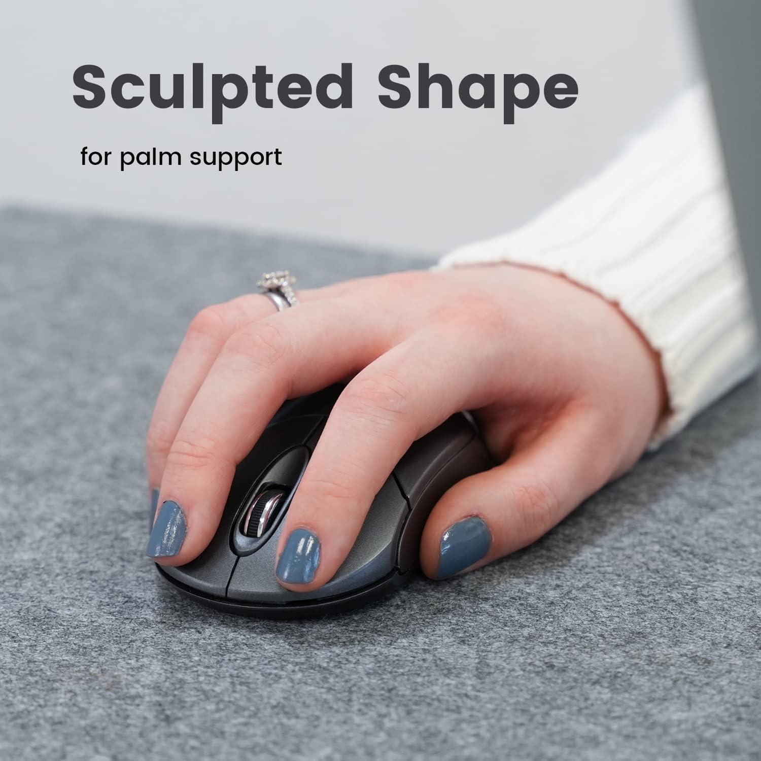 Ratón Inalámbrico Bluetooth Perixx PERIMICE-802 Gris 1200 DPI