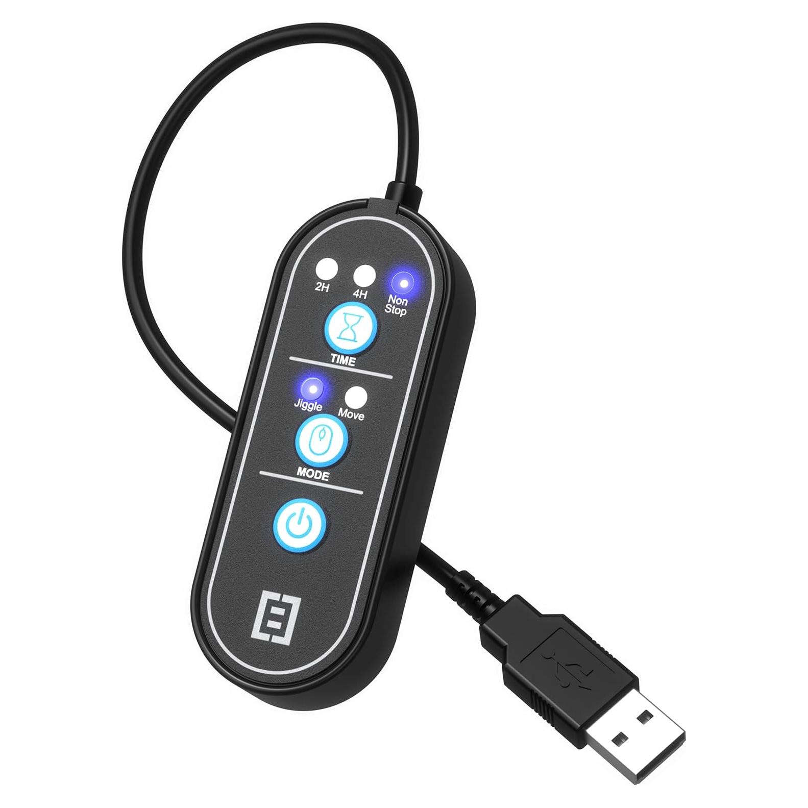 Mouse Mover y Jiggler Tech8 USA, Indetectable, Temporizador