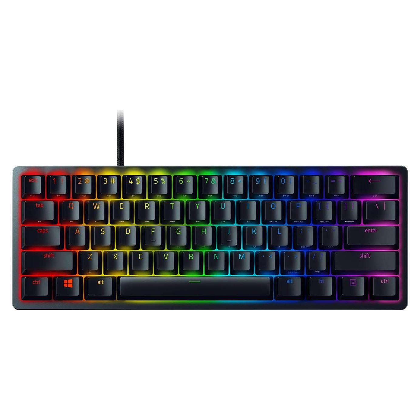 Teclado Gaming Razer Huntsman Mini 60% Óptico RGB Negro