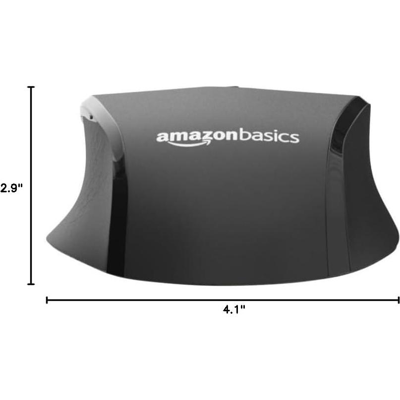 Ratón Inalámbrico Ergonómico Amazon Basics Negro 2.4 GHz