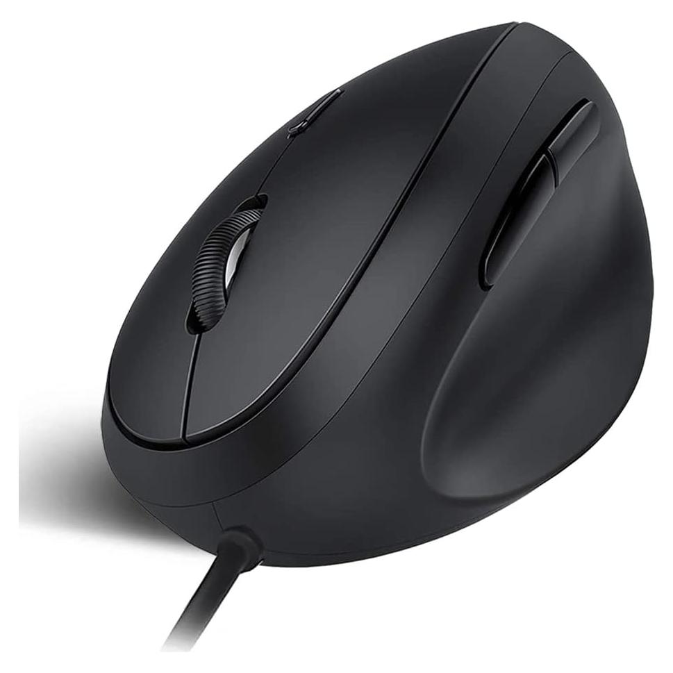 Ratón Ergonómico Vertical Shoplease USB 800/1200/1600 DPI