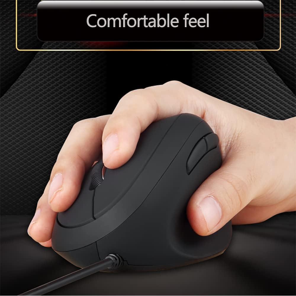 Ratón Ergonómico Vertical Shoplease USB 800/1200/1600 DPI