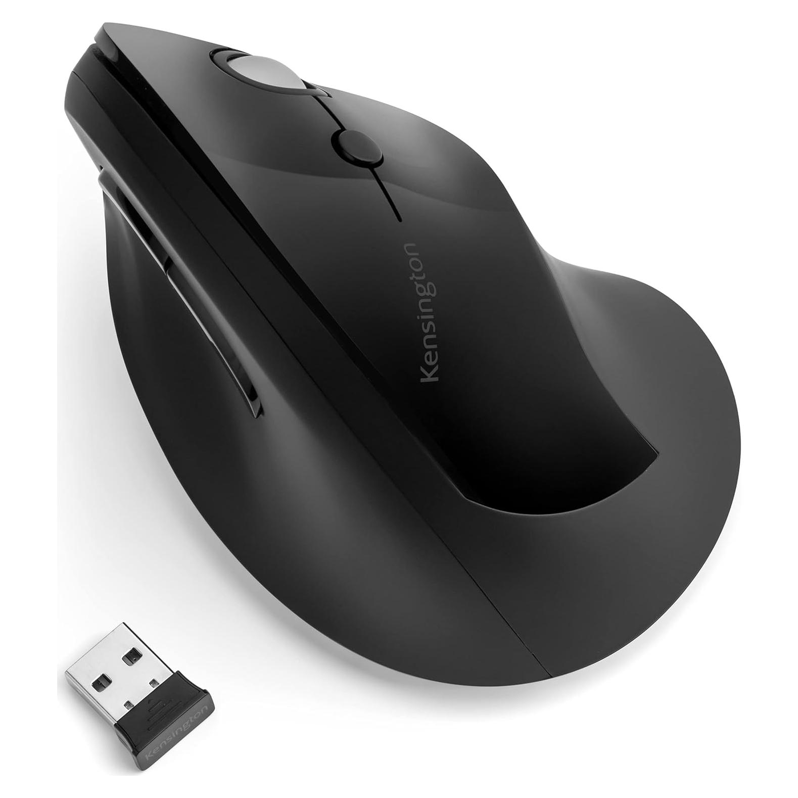 Mouse Inalámbrico Vertical Kensington Pro Fit Ergo Negro