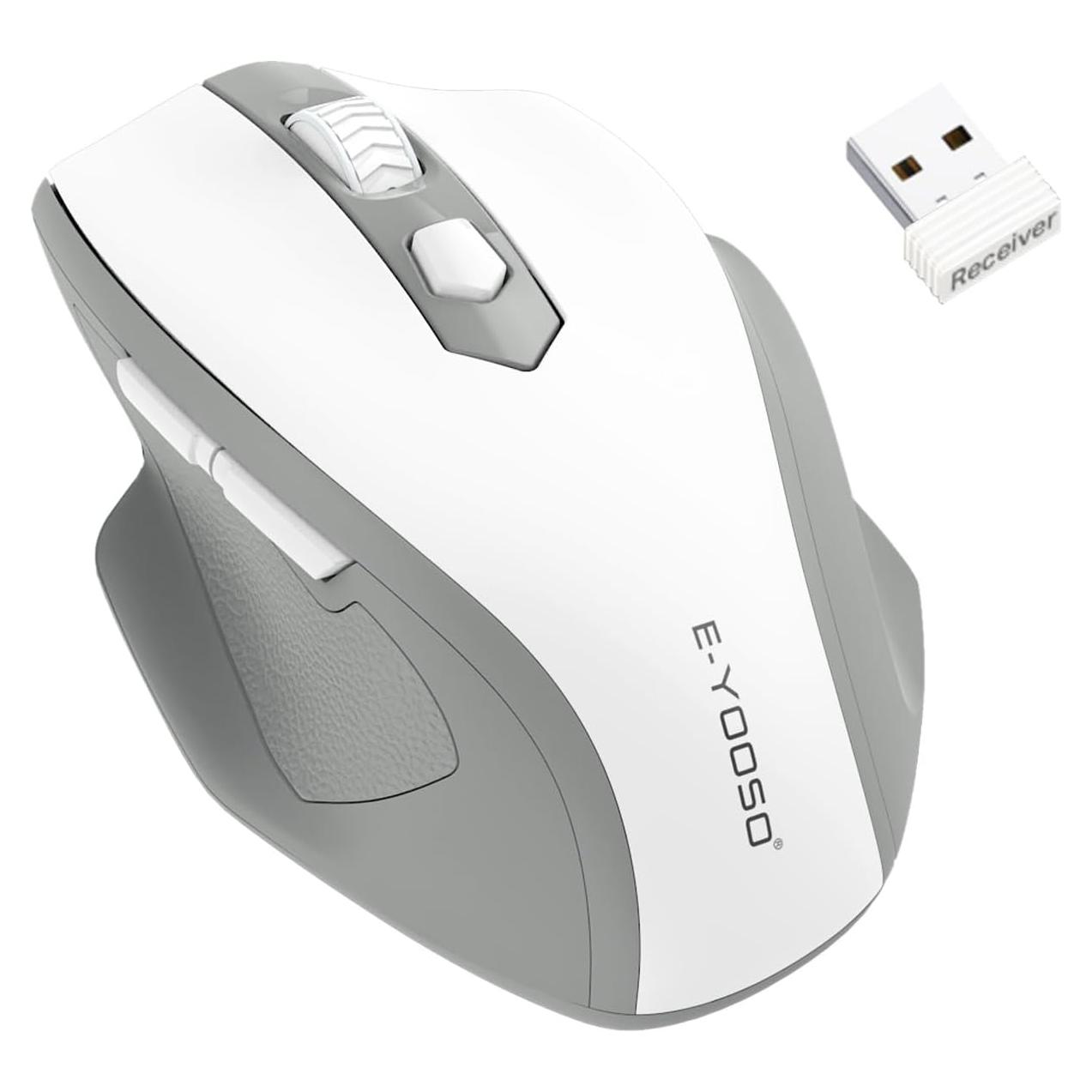 Ratón Inalámbrico E-YOOSO 4000 DPI Ergonómico 6 Botones