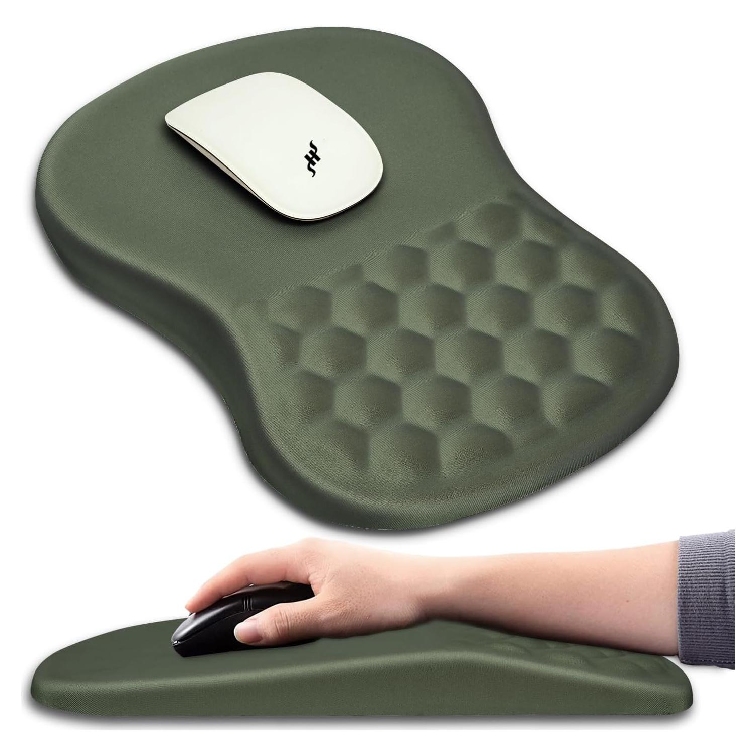 Soporte de Muñeca Ergonómico Hokafenle Verde Oliva 30x20 cm