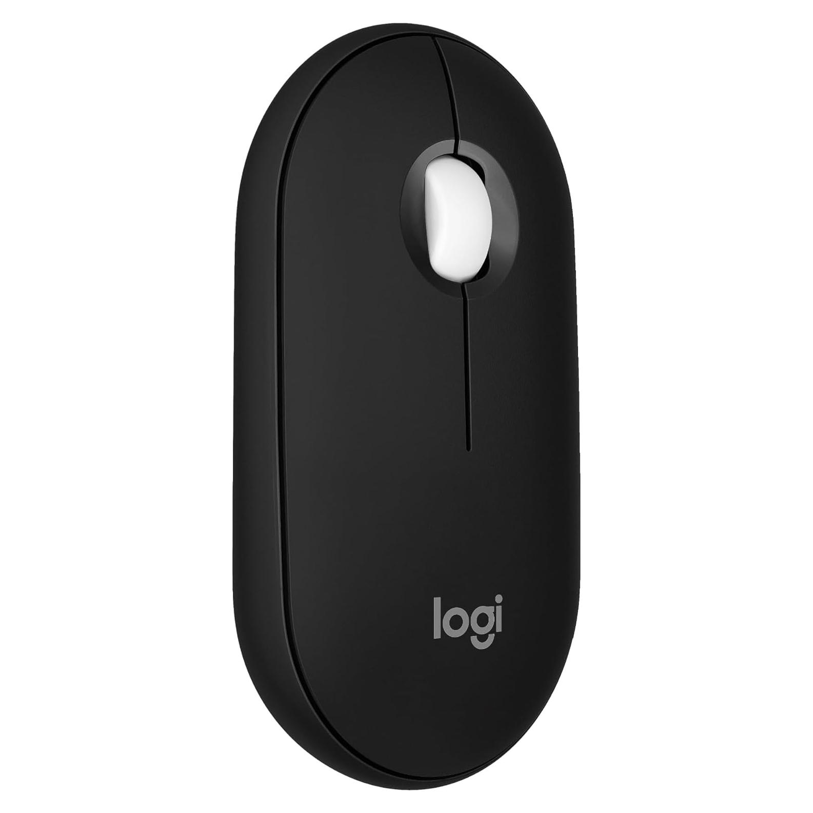 Mouse Inalámbrico Logitech Pebble 2 M350s Negro Slim Bluetooth