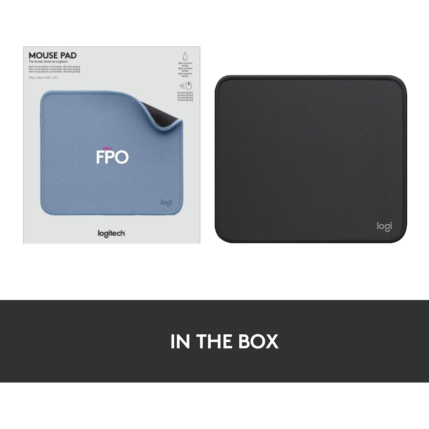 Alfombrilla de Ratón Logitech Serie Studio Grafito 20x23cm