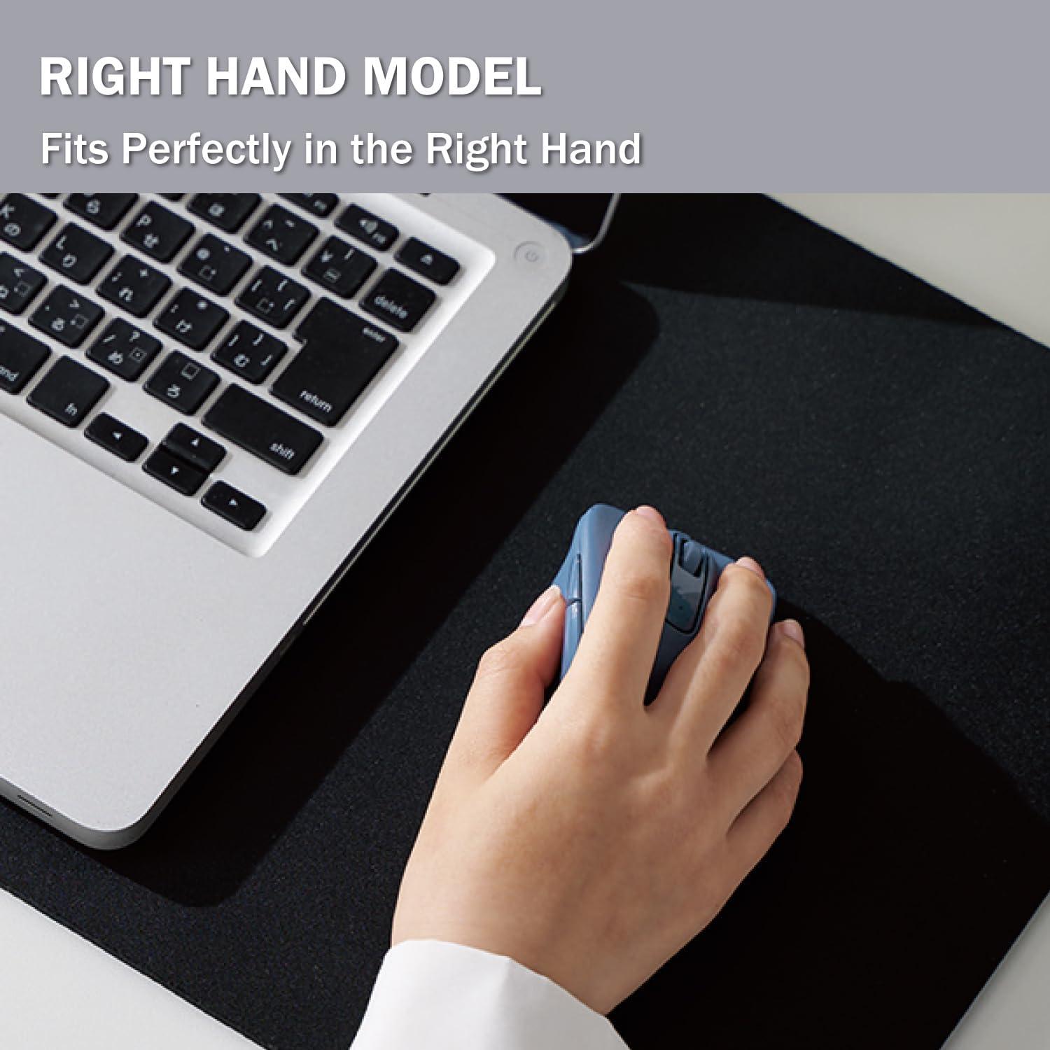 Ratón Inalámbrico Ergonomico ELECOM M-XGM30DBSKBU 2000DPI Azul