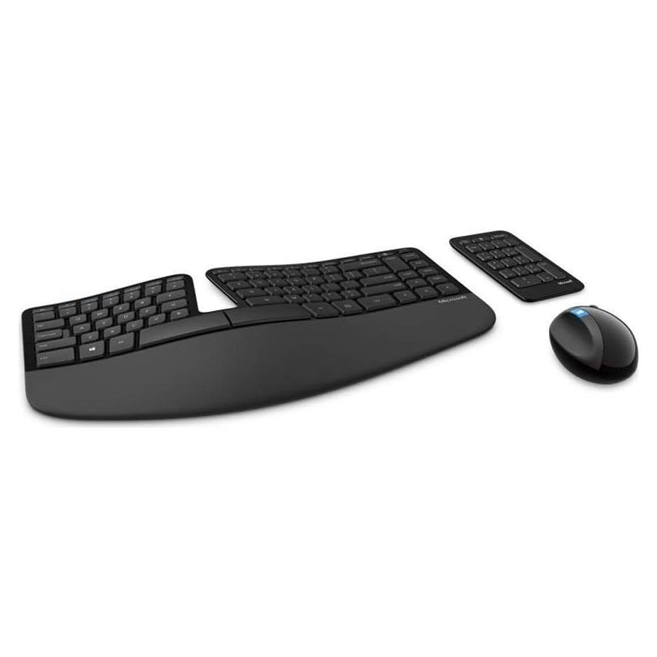 Teclado y Ratón Inalámbricos Ergonómicos Microsoft Sculpt