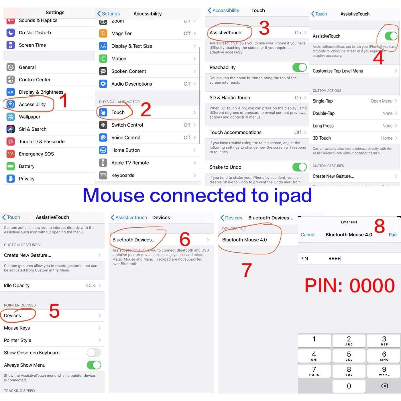 Ratón Inalámbrico Bluetooth PEIBO 5.2 + USB 2.4G Plata