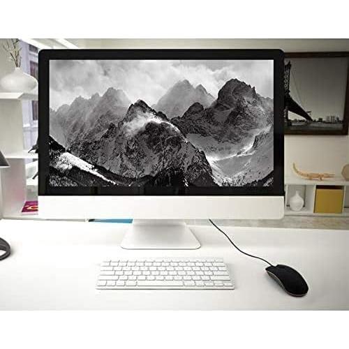 Ratón Ergonómico con Cable Guiheng USB Negro - Óptico, Ambidiestro