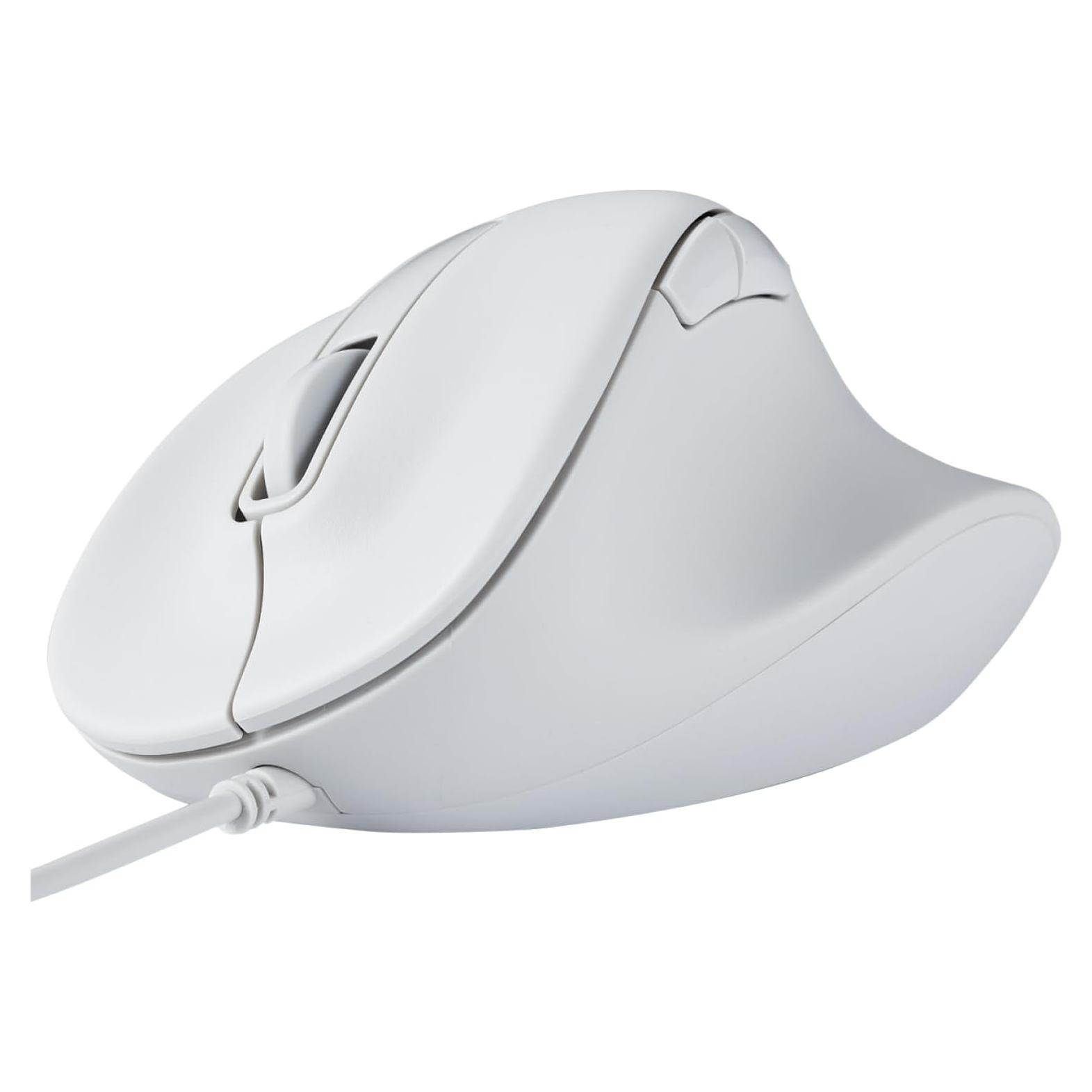 Ratón USB Ergonómico ELECOM EX-G M Blanco 2000DPI 5 Botones