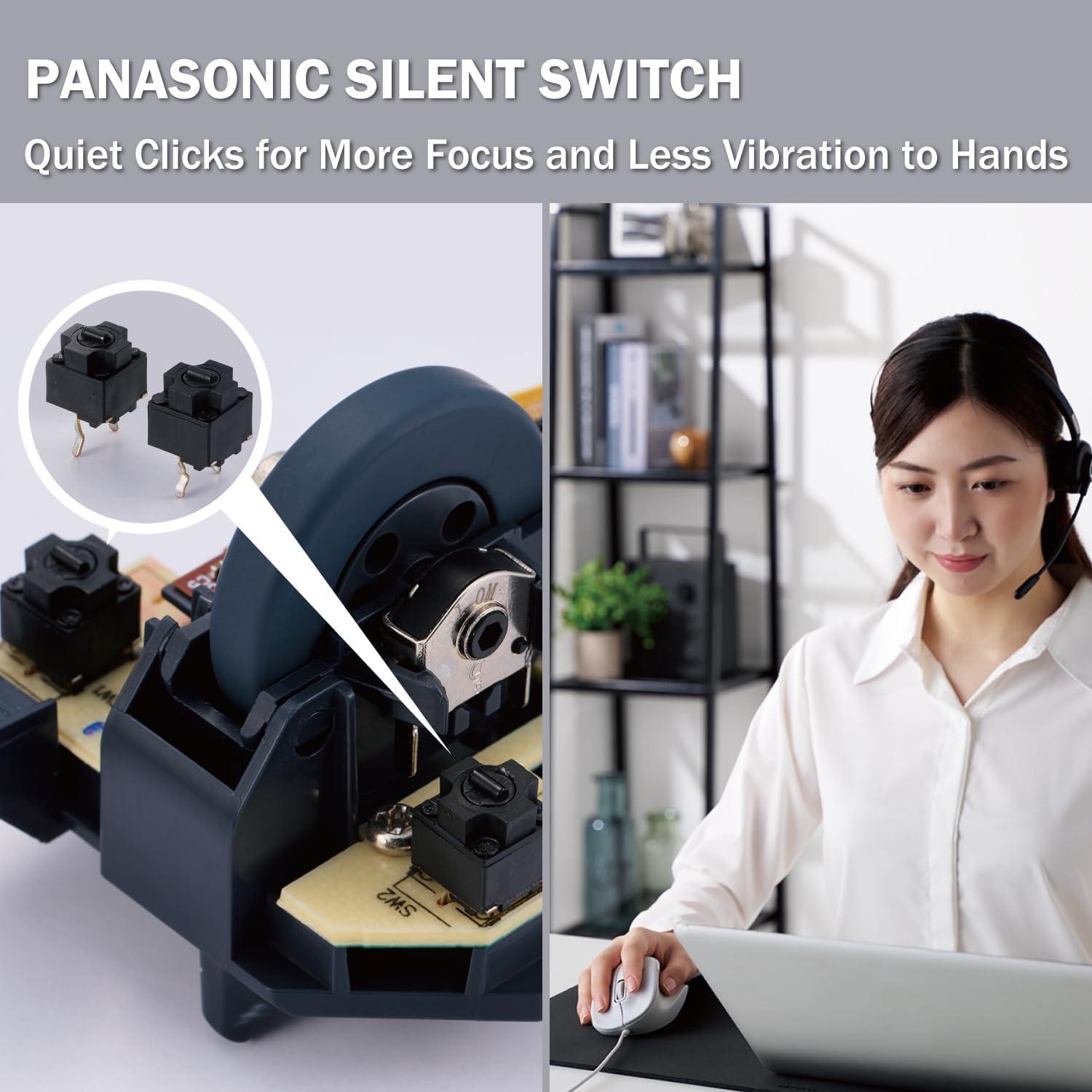 Ratón USB Ergonómico ELECOM EX-G M Blanco 2000DPI 5 Botones