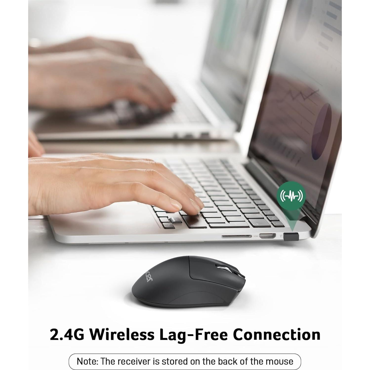 Ratón Inalámbrico Acer OMR243 1200 DPI USB 2.4GHz Negro