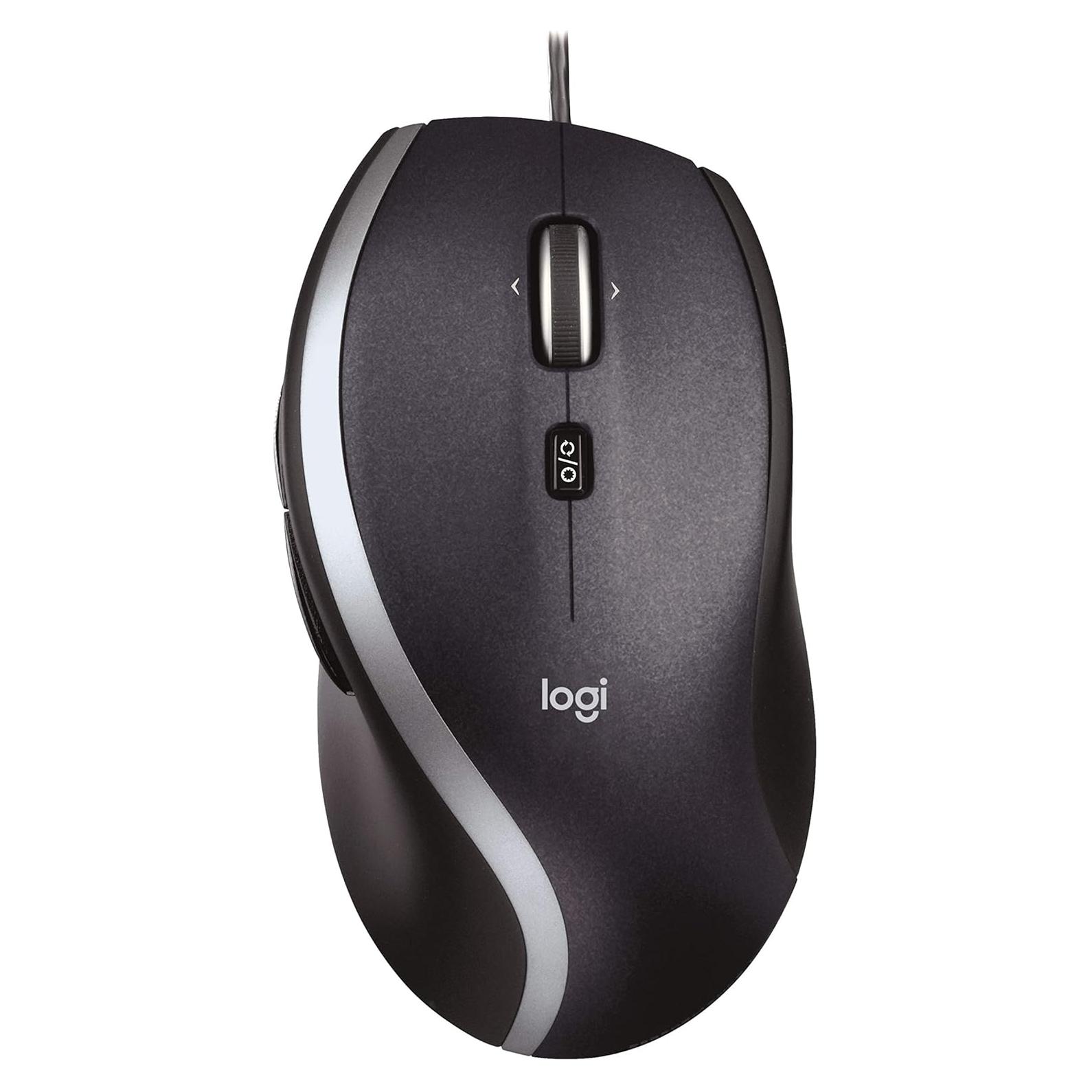 Mouse Logitech M500 con cable USB - Ergonomía y desplazamiento rápido