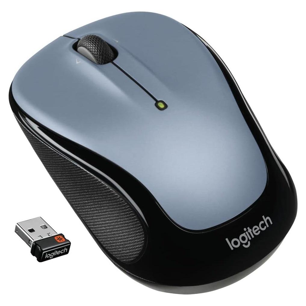 Ratón Inalámbrico Logitech M325 Plata Clara - 2.4 GHz