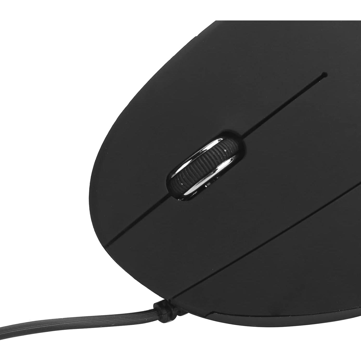 Ratón Vertical Ergonómico para Mano Izquierda Heayzoki 800/1200/1600DPI