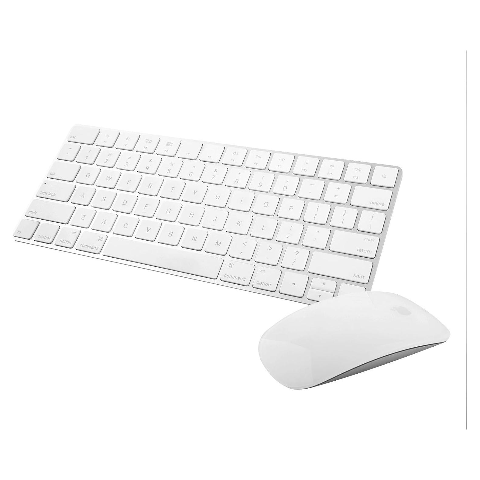 Teclado y Ratón Inalámbricos Magic Apple 2 - Plata (Renovado)