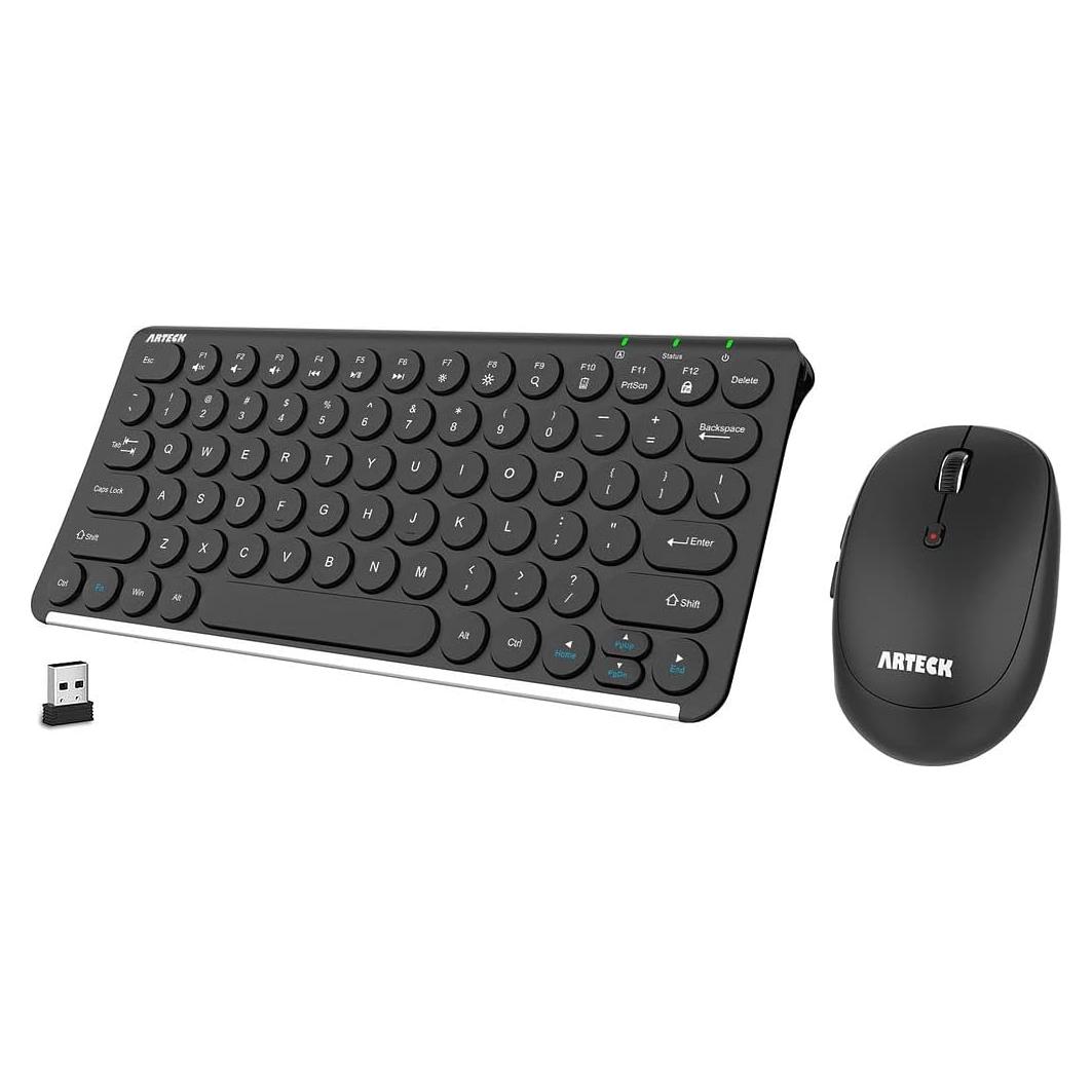 Teclado y Ratón Inalámbricos Arteck HW194/MW165 Ergonómico