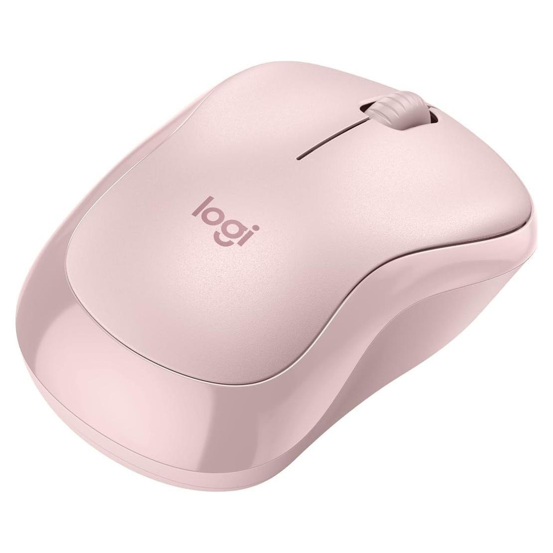 Logitech M220 Ratón Inalámbrico Silencioso Rosa 1000 DPI