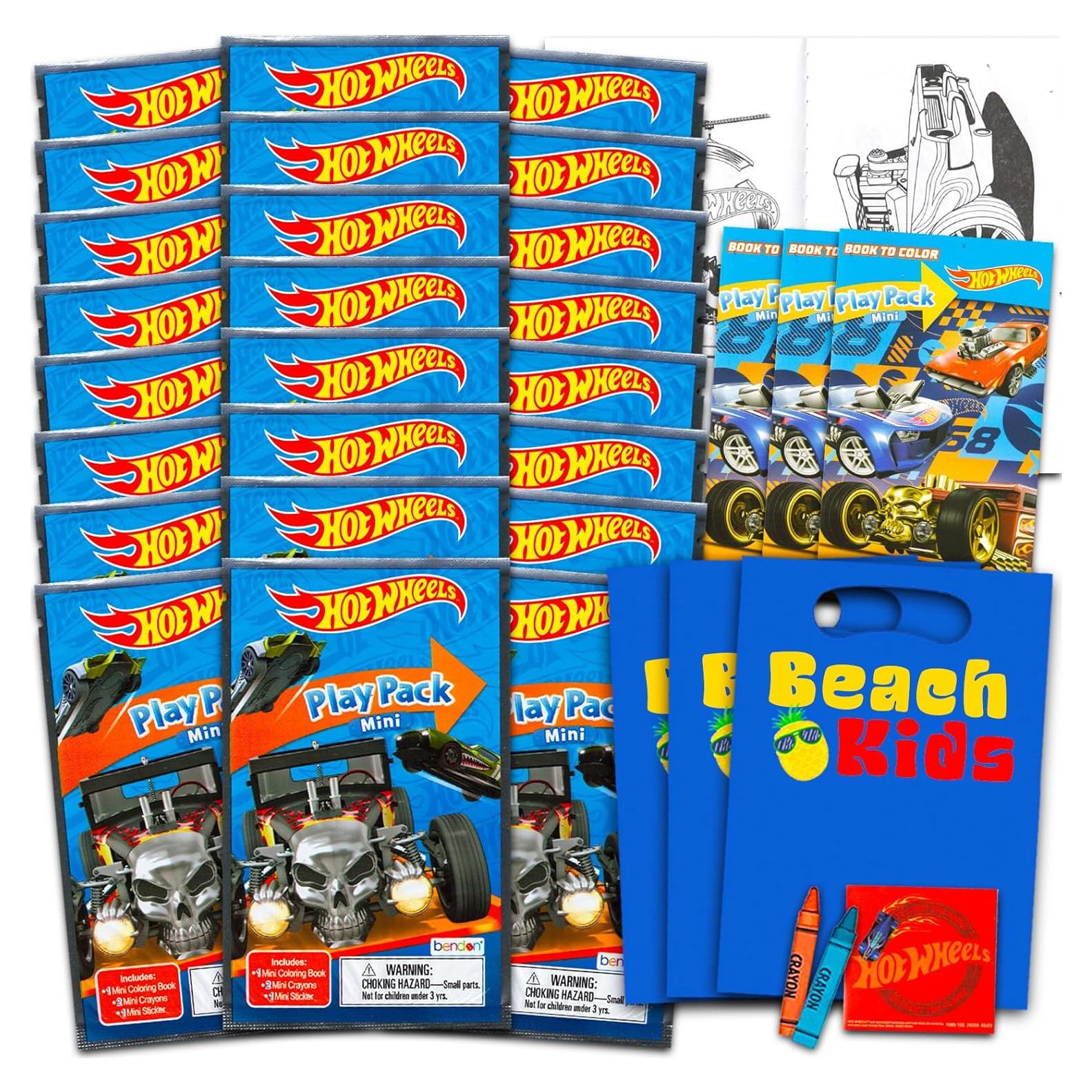Conjunto de Fiesta Hot Wheels - 24 Mini Paquetes Grab n Go
