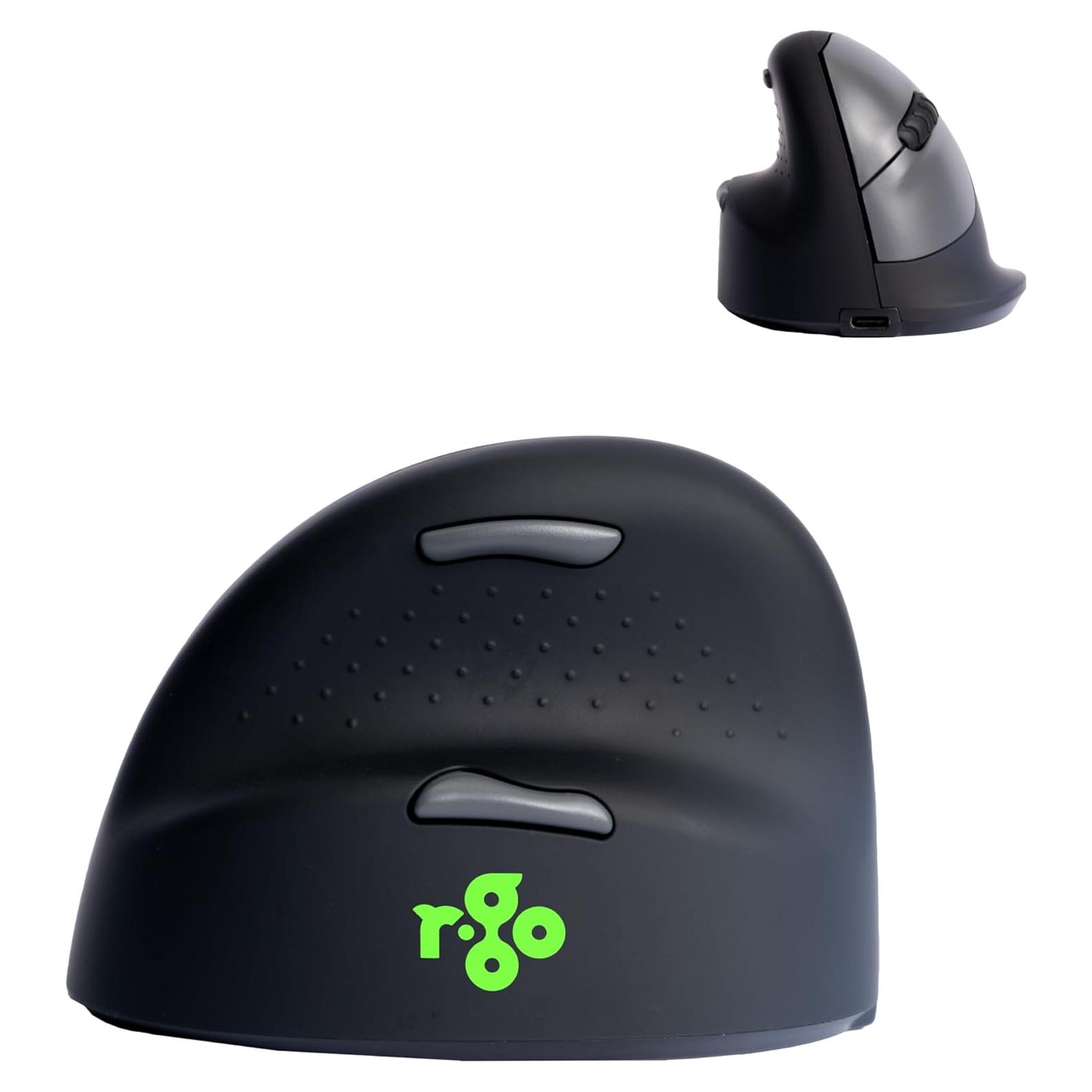 R-Go Ratón Ergonómico Inalámbrico para Zurdos, Bluetooth 5.0