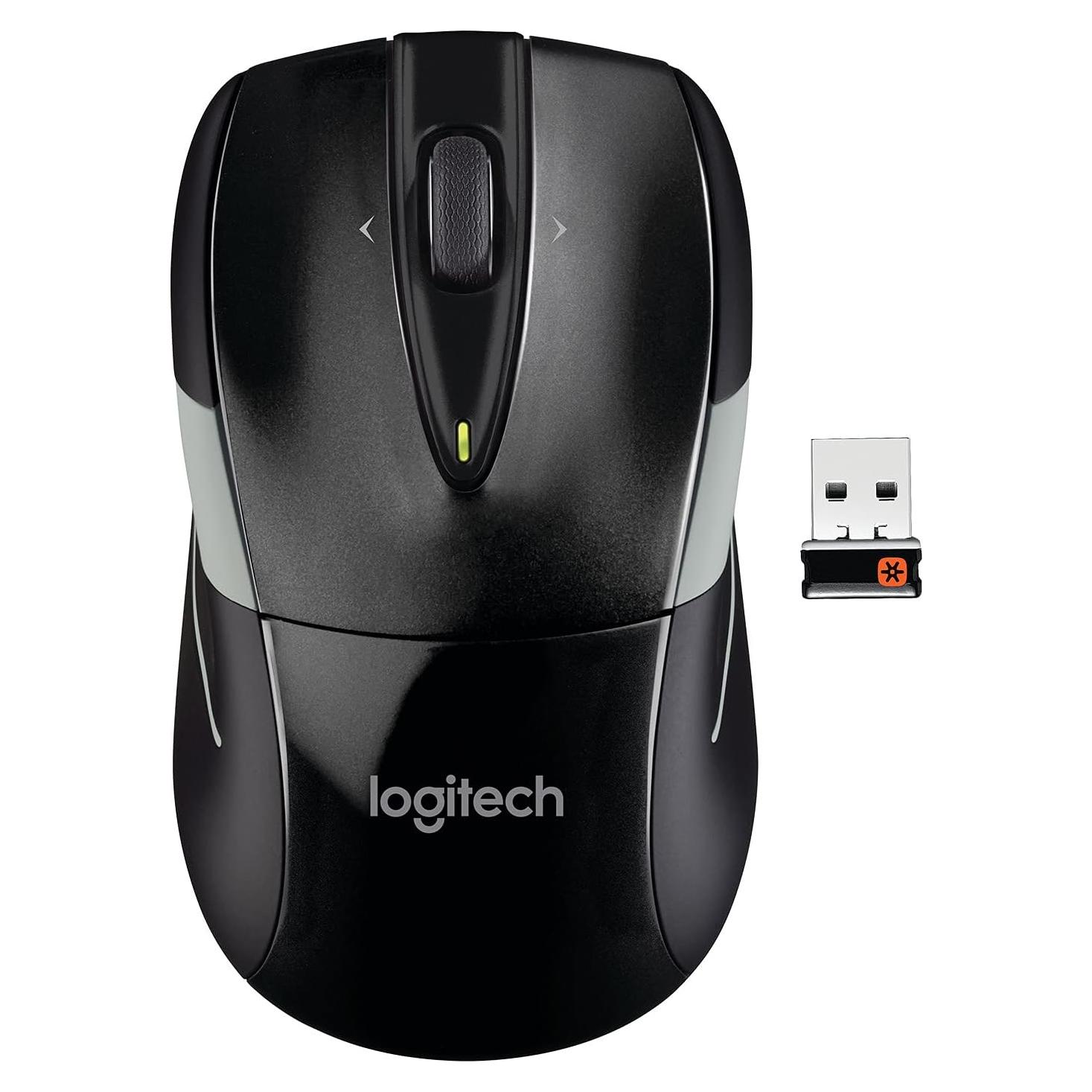 Ratón Inalámbrico Logitech M525 Negro/Gris, Compacto