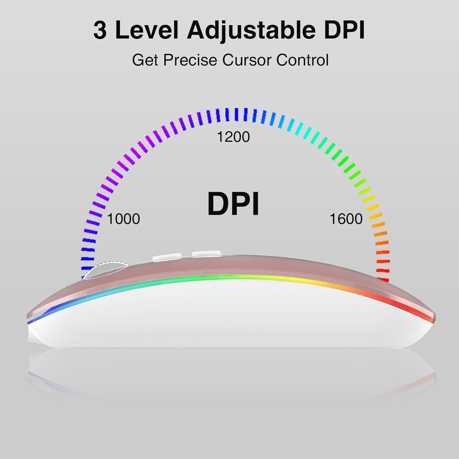 Ratón Inalámbrico Bluetooth Cimetech M01 Recargable Ergonómico