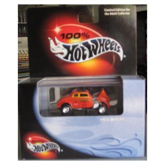 Hot Wheels 100% 1933 Willys KS Pittman Naranja 1:64