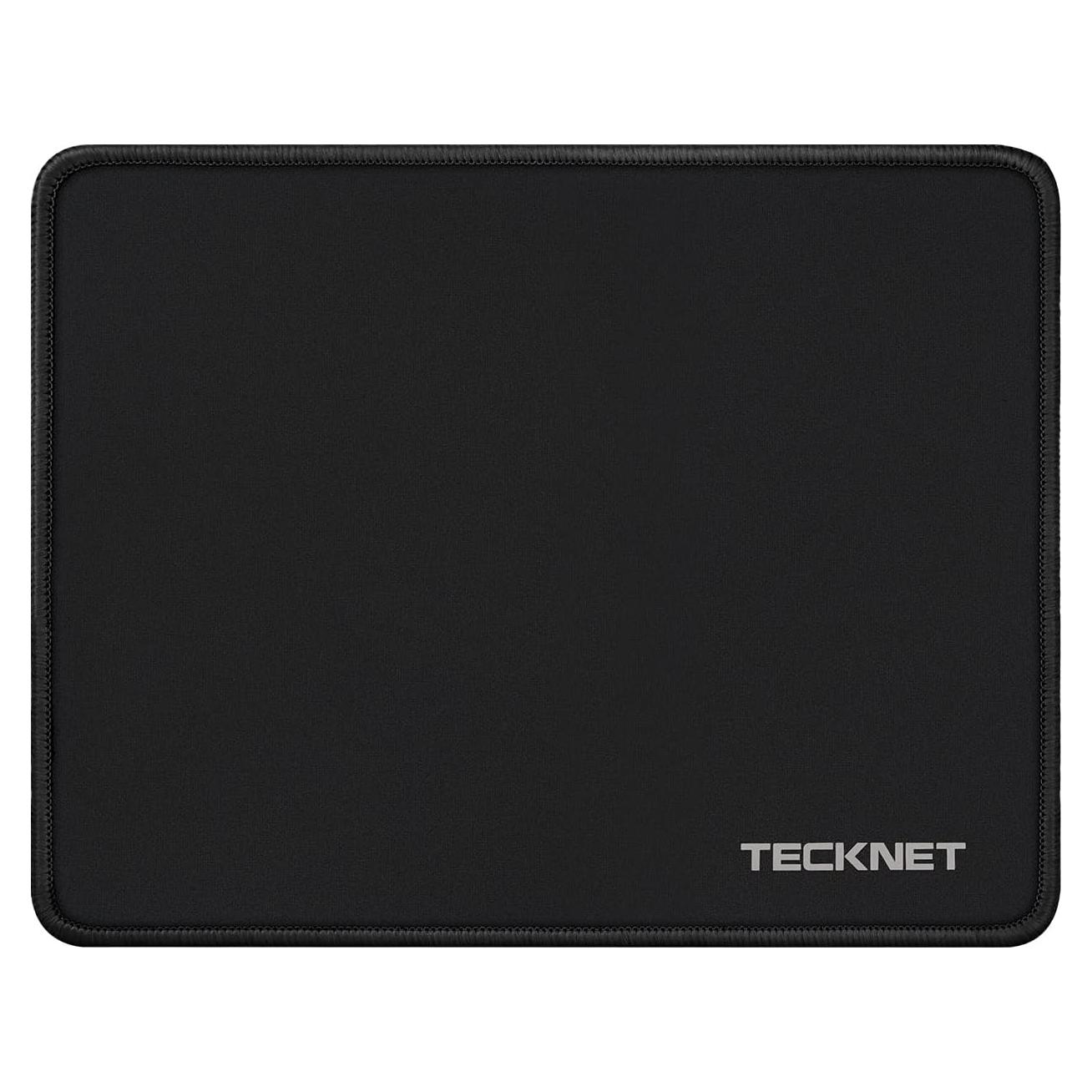 Alfombrilla de Ratón TECKNET Negra Impermeable 25.4x20.8cm