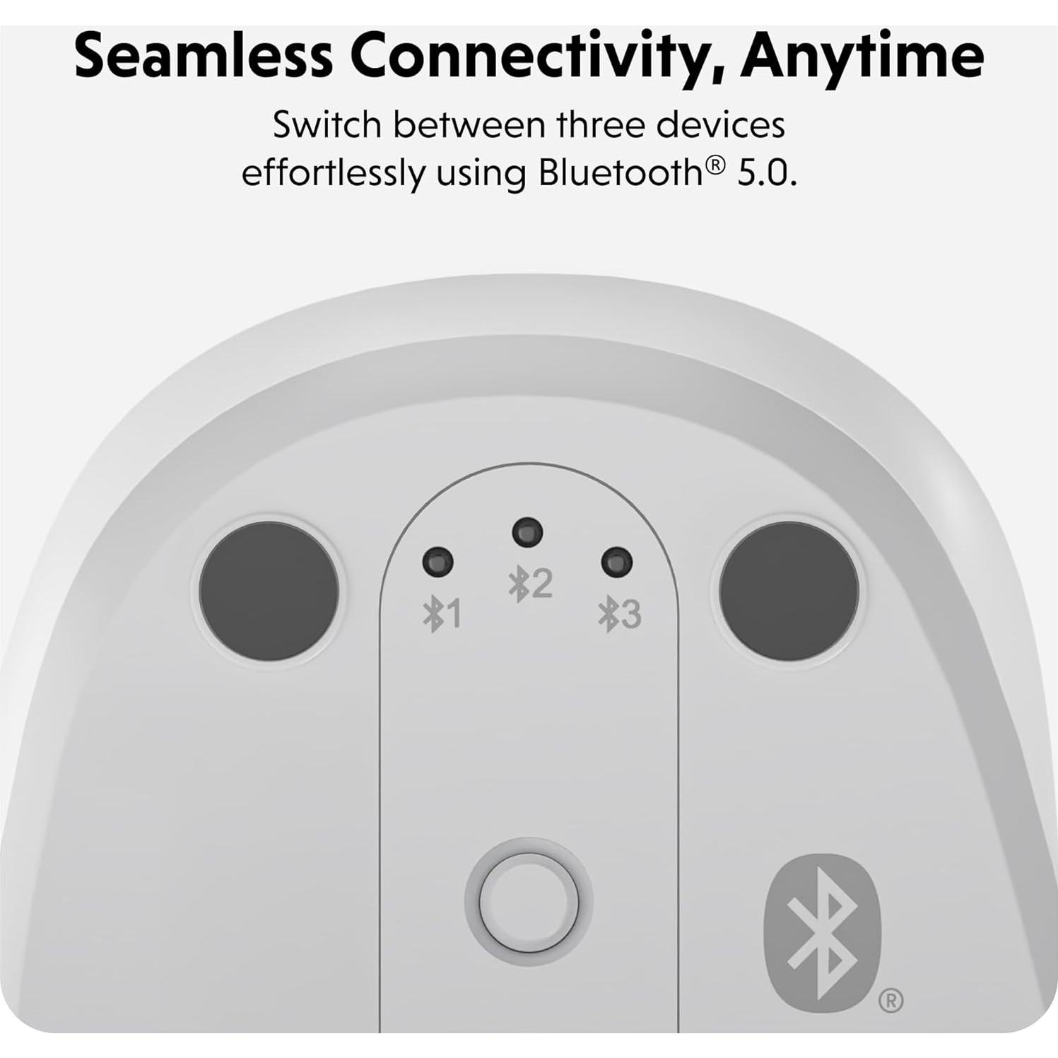 Ratón Inalámbrico HyperSpace Bluetooth 5.0 Ergonómico 142g