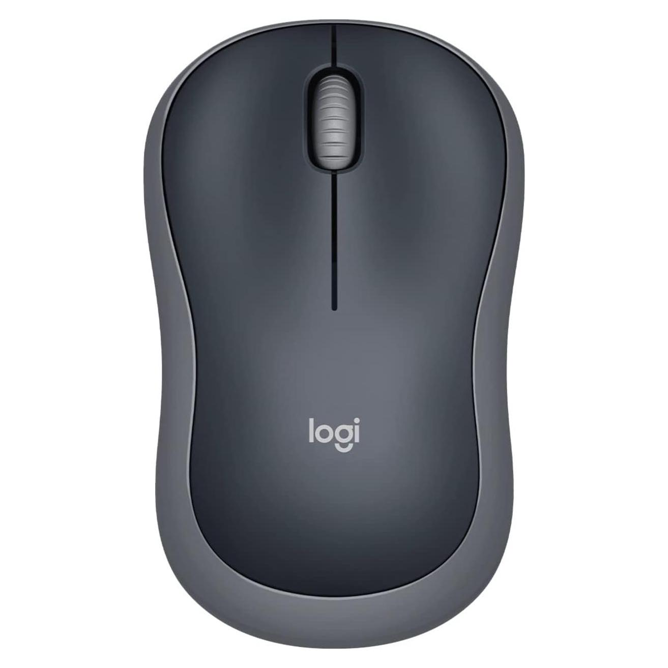 Ratón Inalámbrico Logitech M185 - Plug and Play, Plata