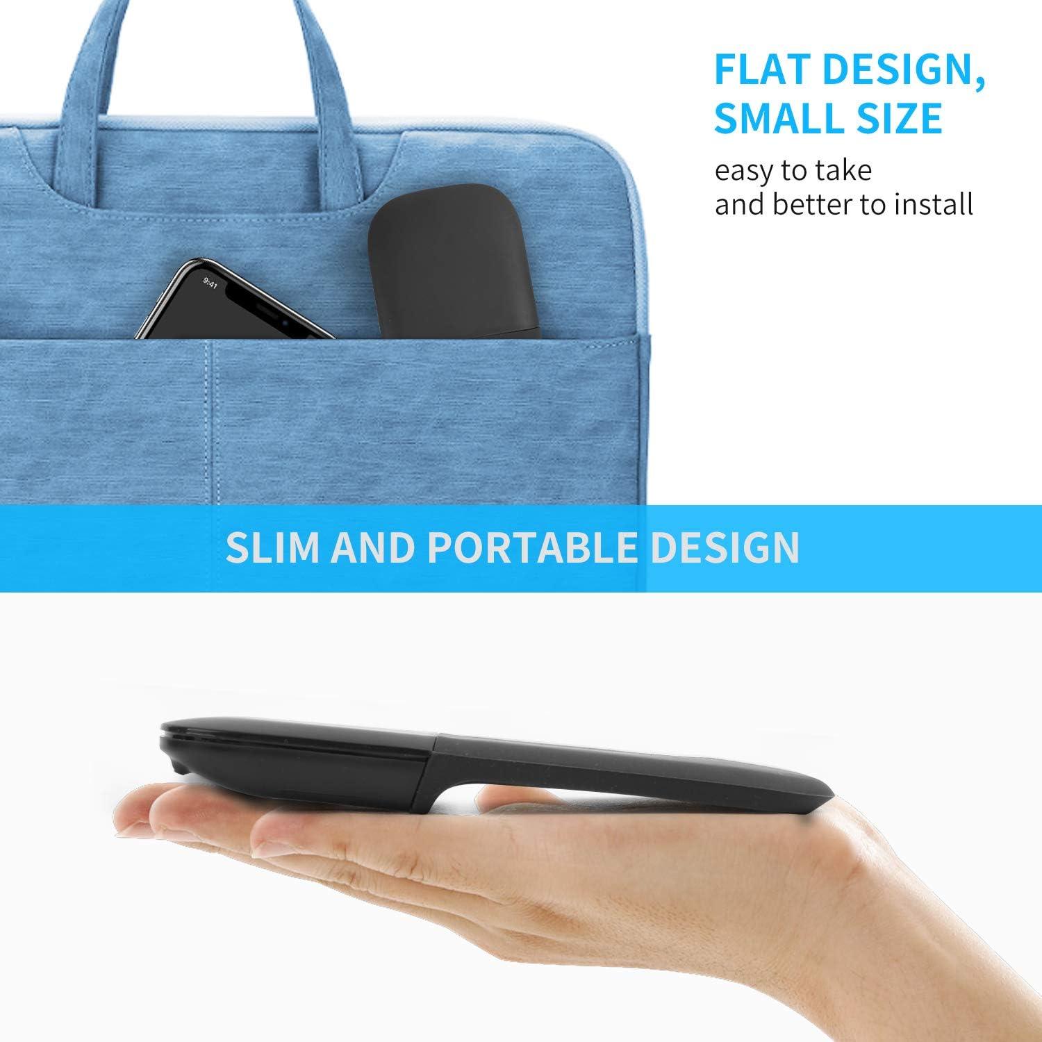 Ratón Inalámbrico Plegable Gong Fang Hua M53 Negro 2.4G USB