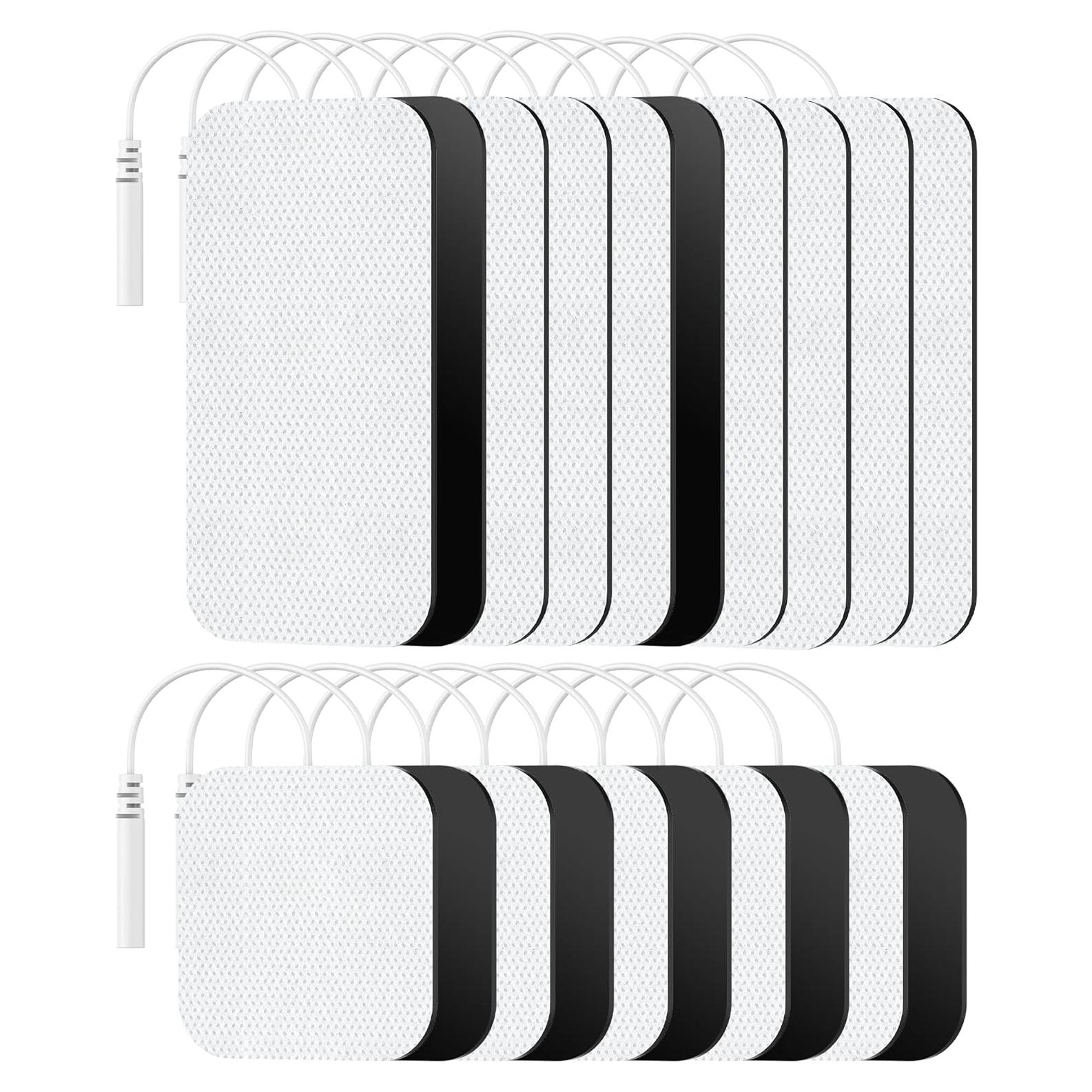 Pads TENS Nursal Reemplazo 20 Piezas 5x5cm y 5x10cm