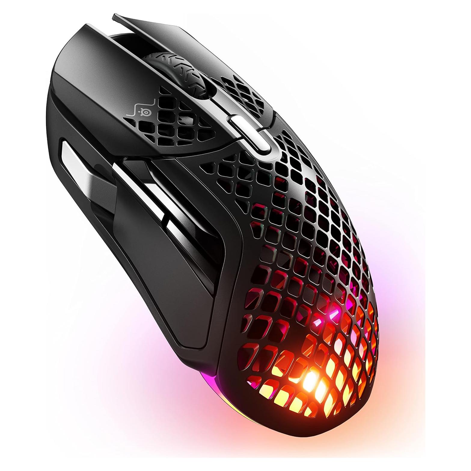 Ratón Gaming Inalámbrico SteelSeries Aerox 5 74g 9 Botones