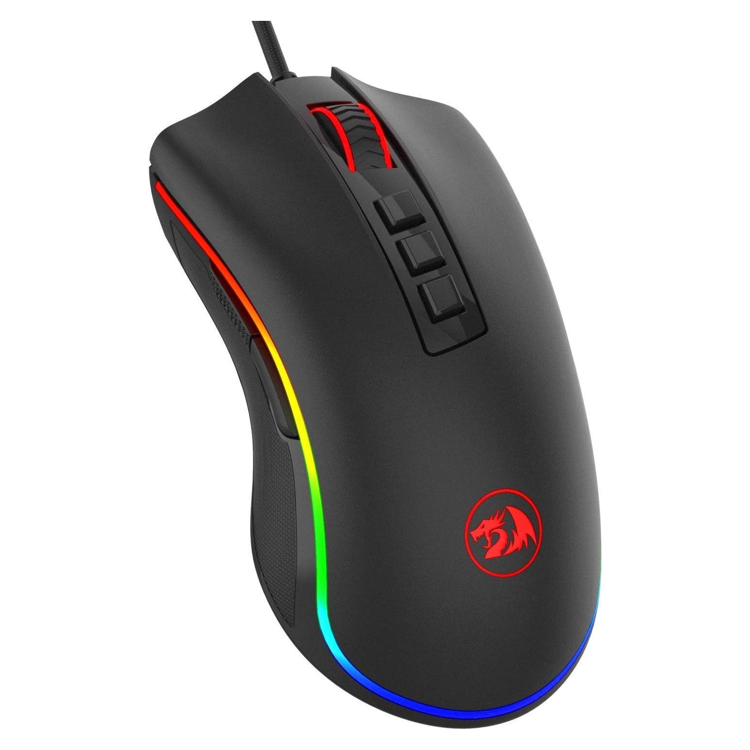 Ratón Óptico para Juegos Redragon M711 Cobra RGB 10000 DPI