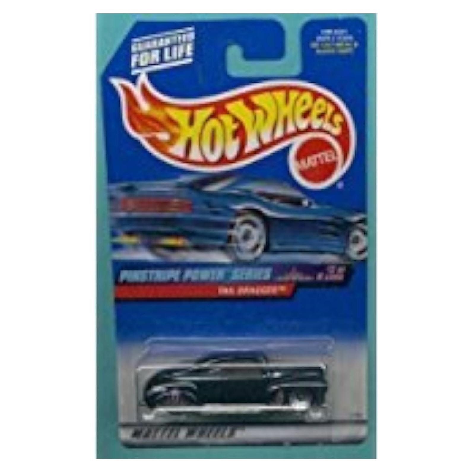 Hot Wheels Mattel 1999 1:64 Pinstripe Power Black Tail Dragger