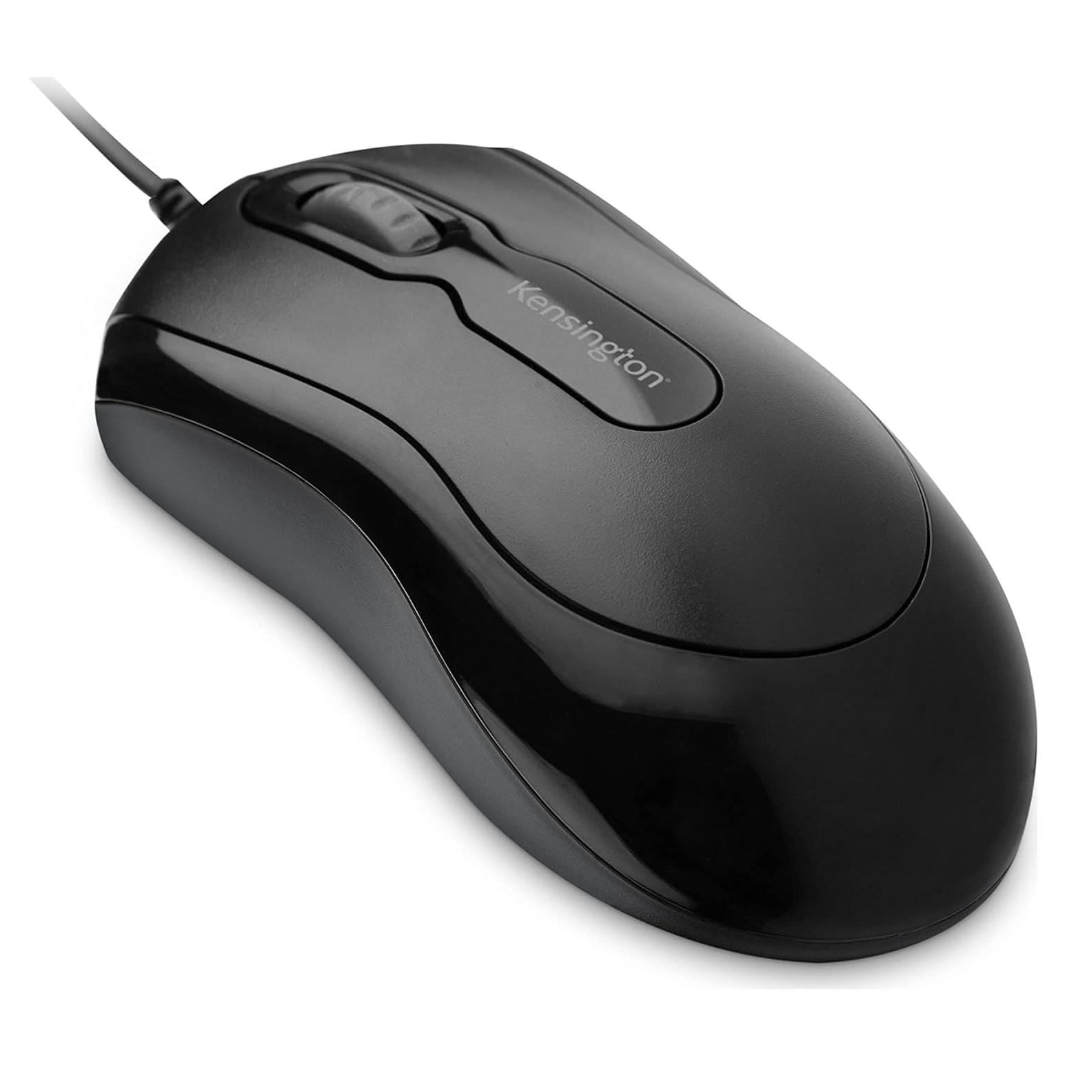 Mouse óptico Kensington K72356US USB Plug and Play Negro