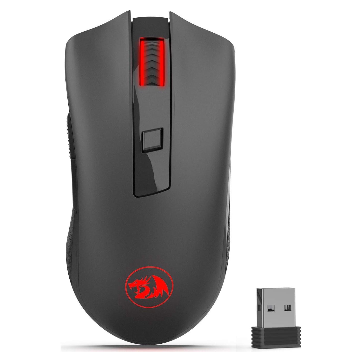 Ratón Inalámbrico Redragon M652 Rosa 5 DPI Ajustables