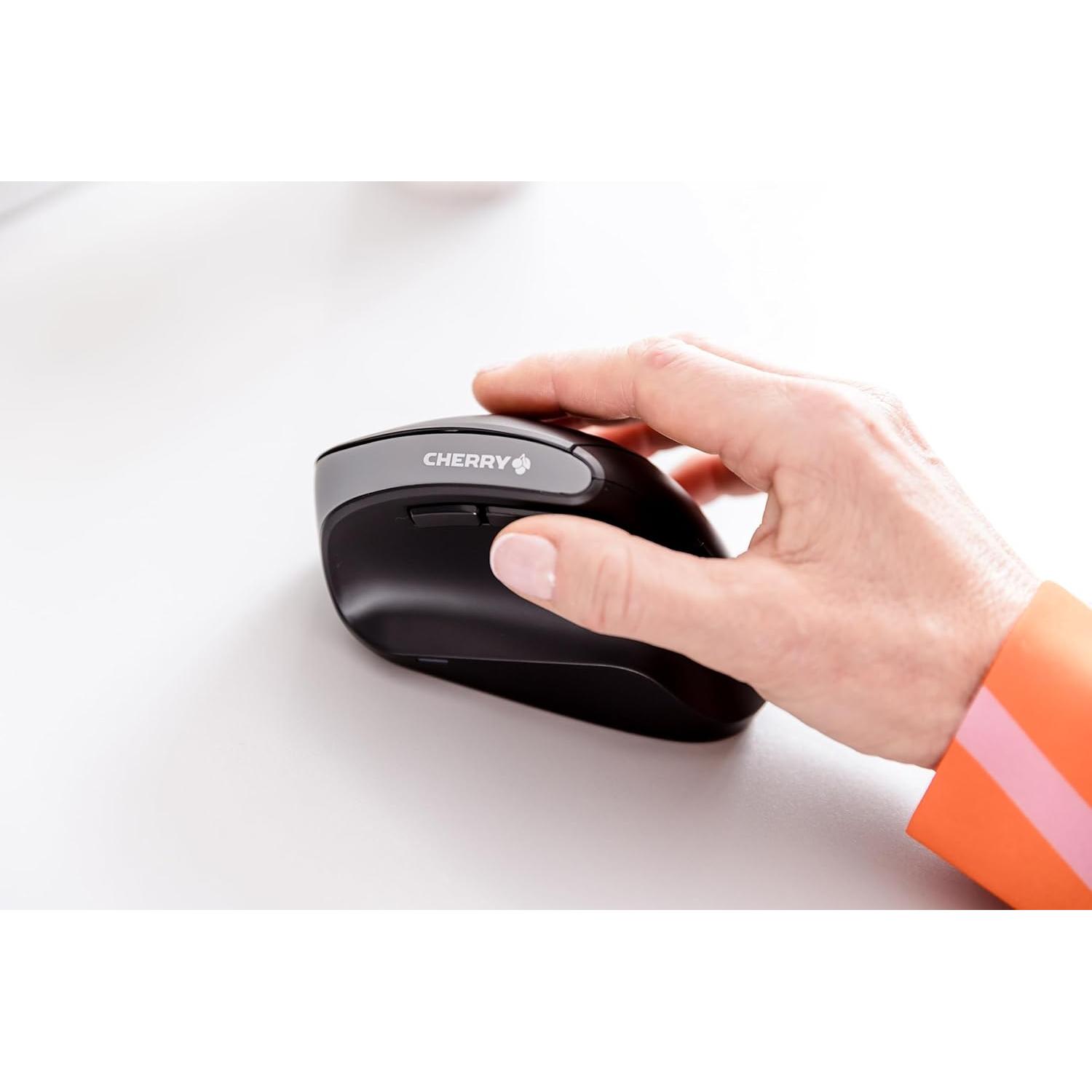 Ratón Inalámbrico Ergonómico Cherry MW4500, 1200 DPI, 6 Botones