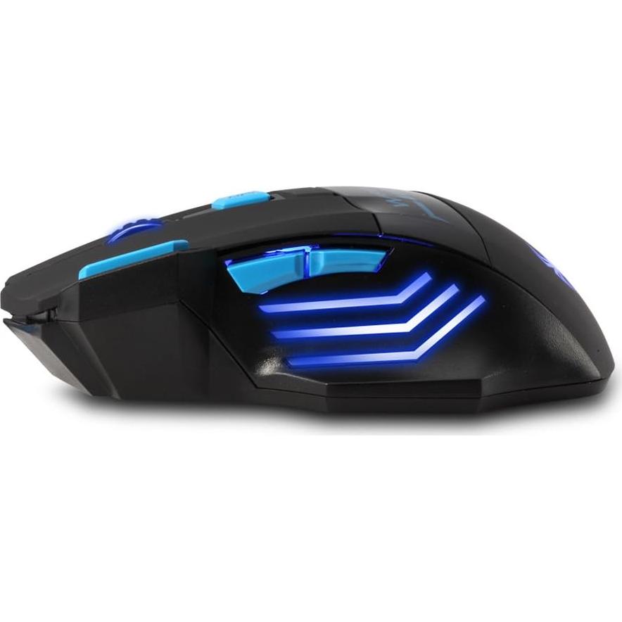 Ratón Óptico Inalámbrico Zelotes F14 2400 DPI USB Negro