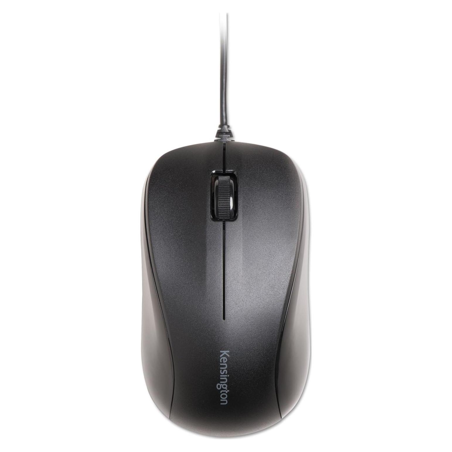 Ratón Silencioso Kensington K72110US USB con Cable Negro