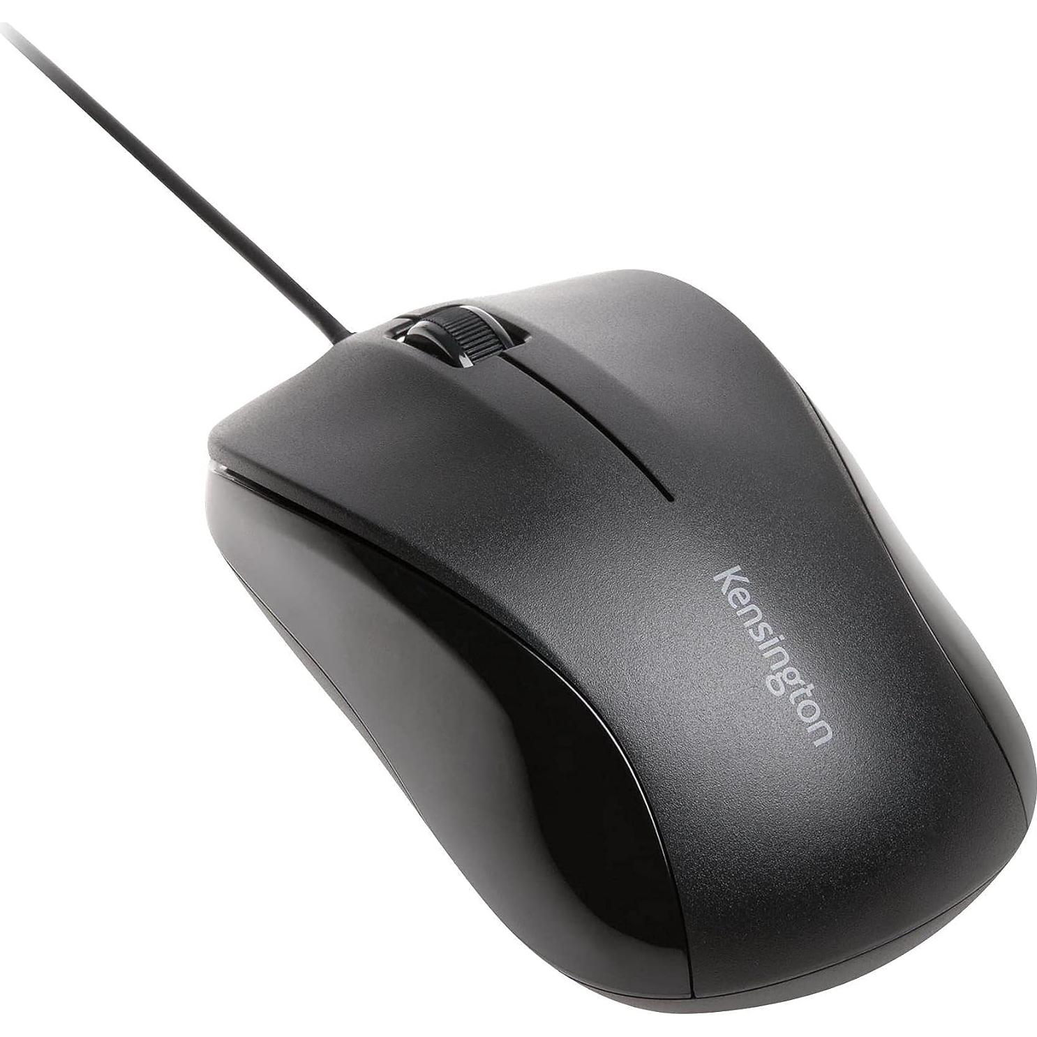 Ratón Silencioso Kensington K72110US USB con Cable Negro