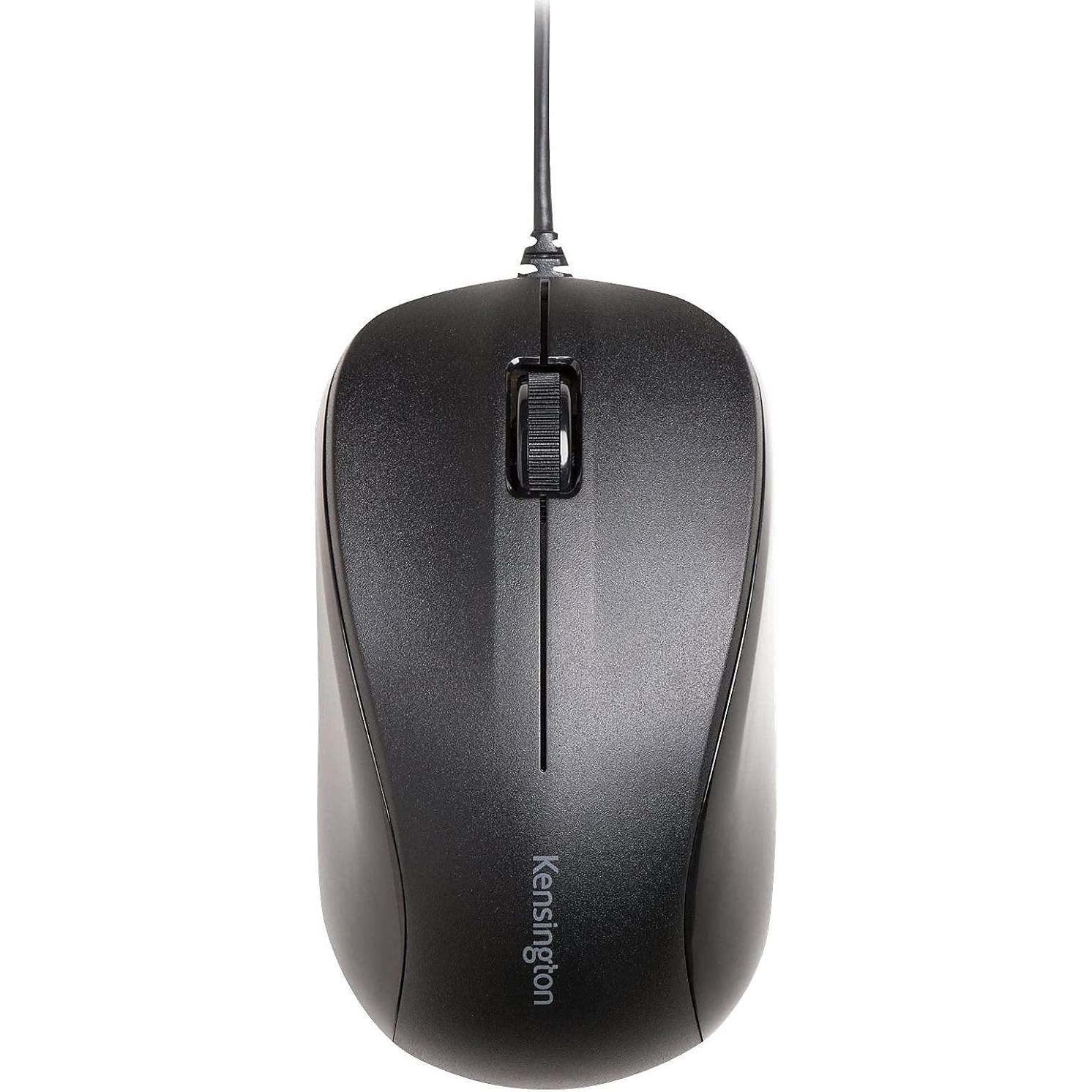 Ratón Silencioso Kensington K72110US USB con Cable Negro