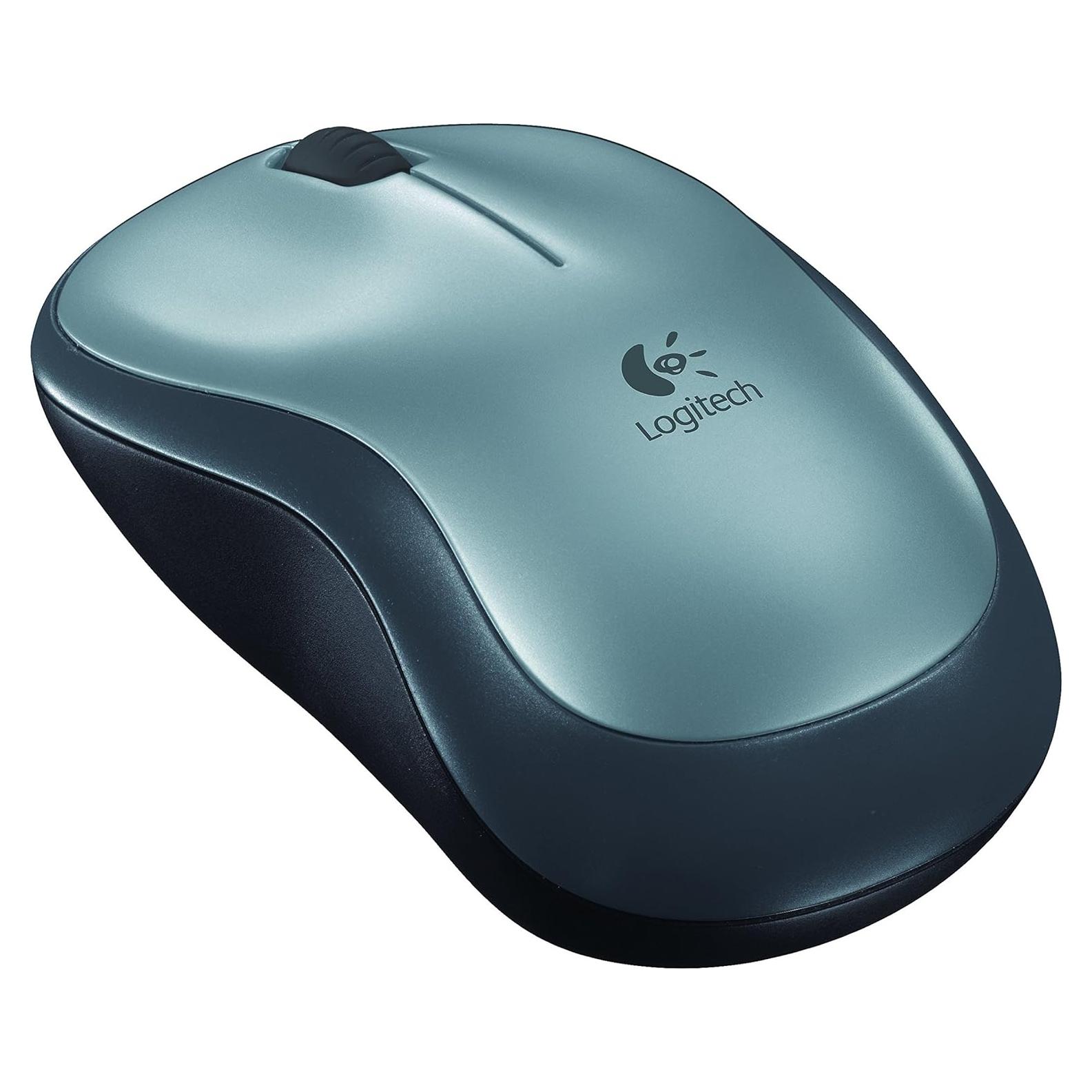 Ratón Inalámbrico Logitech M185 Plata - Conexión Plug-and-Play